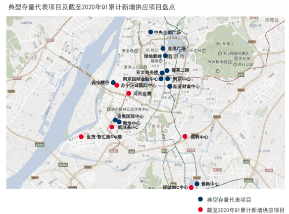 戴德梁行：南京写字楼市场短期承压，新行业蕴藏机遇